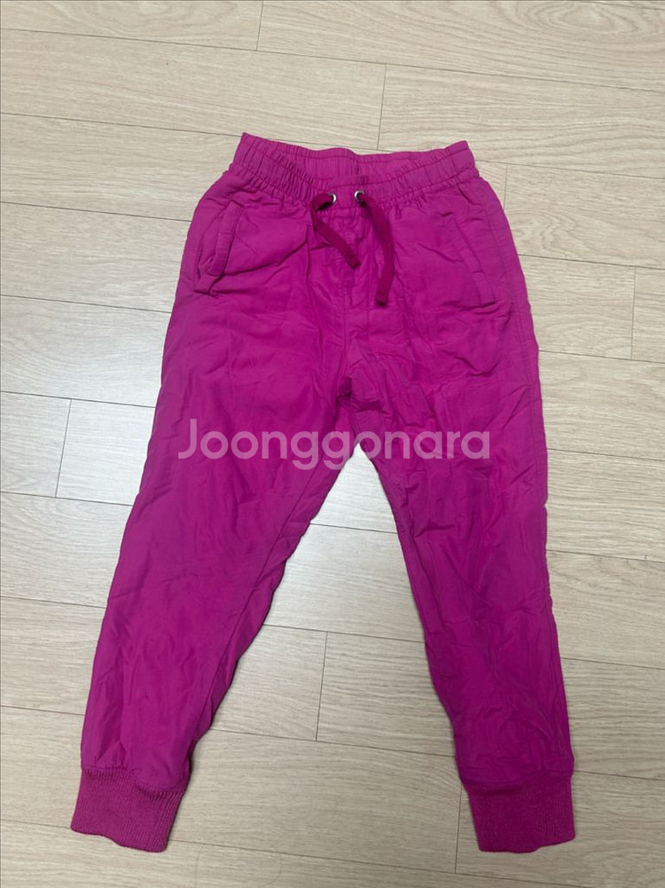 유니클로 유아 패딩바지s(6y 평균사이즈)--0