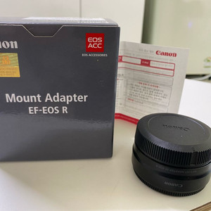 캐논 EF-EOS R 마운트 어댑터