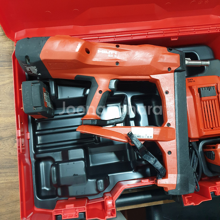 HILTI 힐티 충전식 노가스 타정기 BX3 풀세트--2
