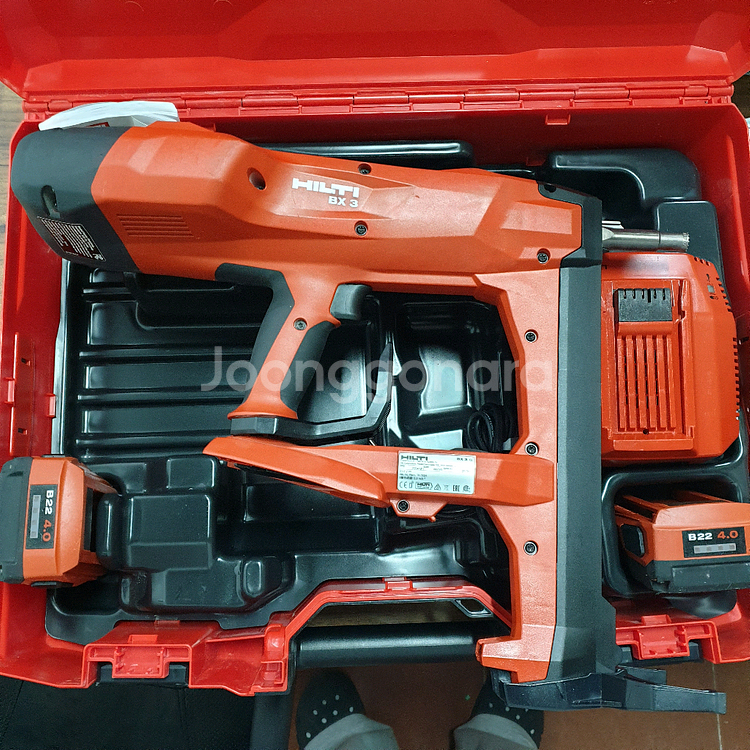 HILTI 힐티 충전식 노가스 타정기 BX3 풀세트--2