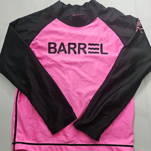 배럴 키즈 래쉬가드 L 핑크