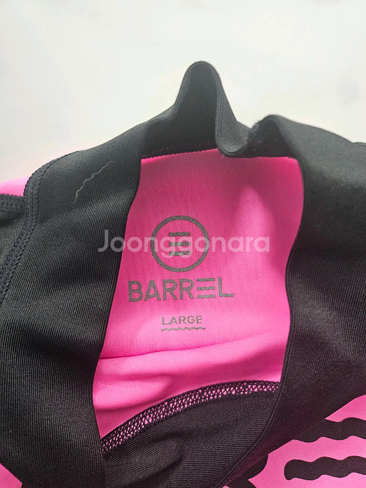 배럴 키즈 래쉬가드 L 핑크--1