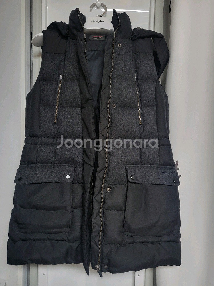 르까프 여성 오리털패딩 조끼 90--0