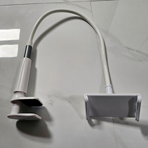 화이트 자바라 휴대폰 핸드폰 스마트폰 패드 거치대