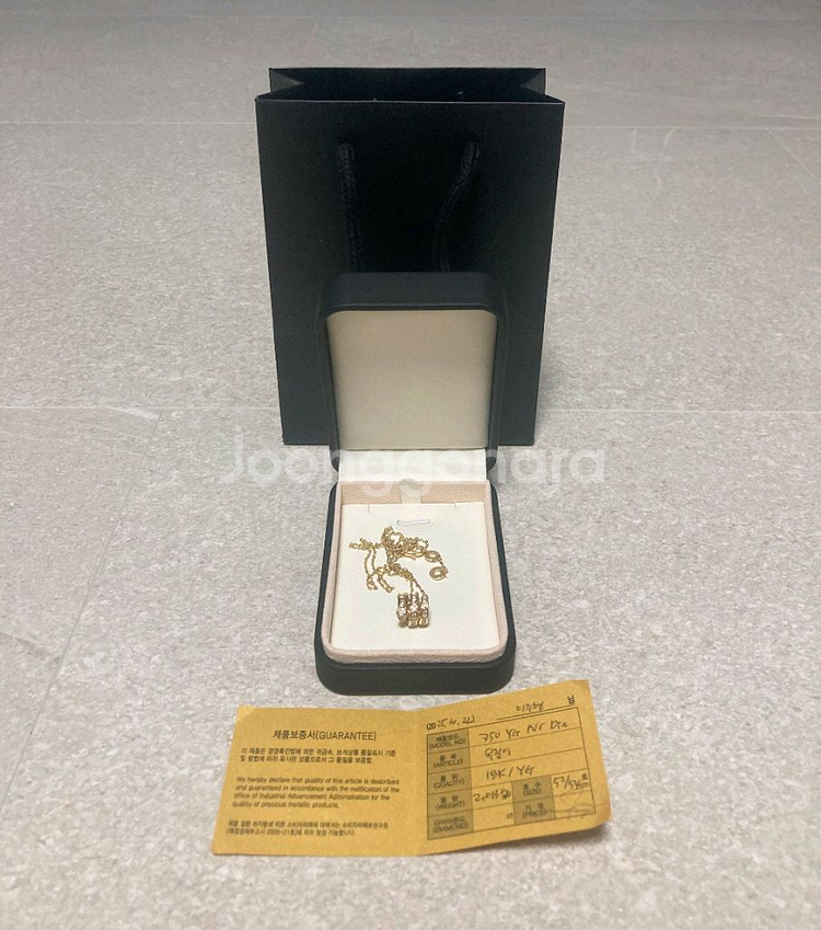 18k 불가리 세르펜티 목걸이--2