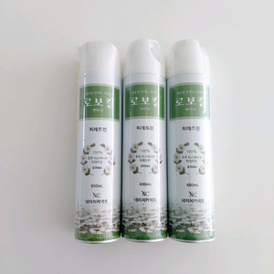 로보킬 좀벌레 먼지다듬이 해충 퇴치제 살충제 600ml 3개 새상품