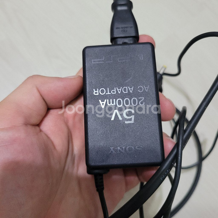 소니 PSP-100 정품 어댑터 충전기--2