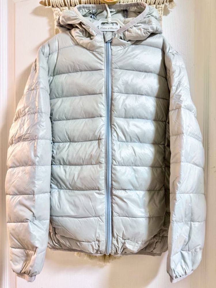 키즈 아동 주니어 오리털 덕다운 경량 패딩 점퍼 (~135)--1