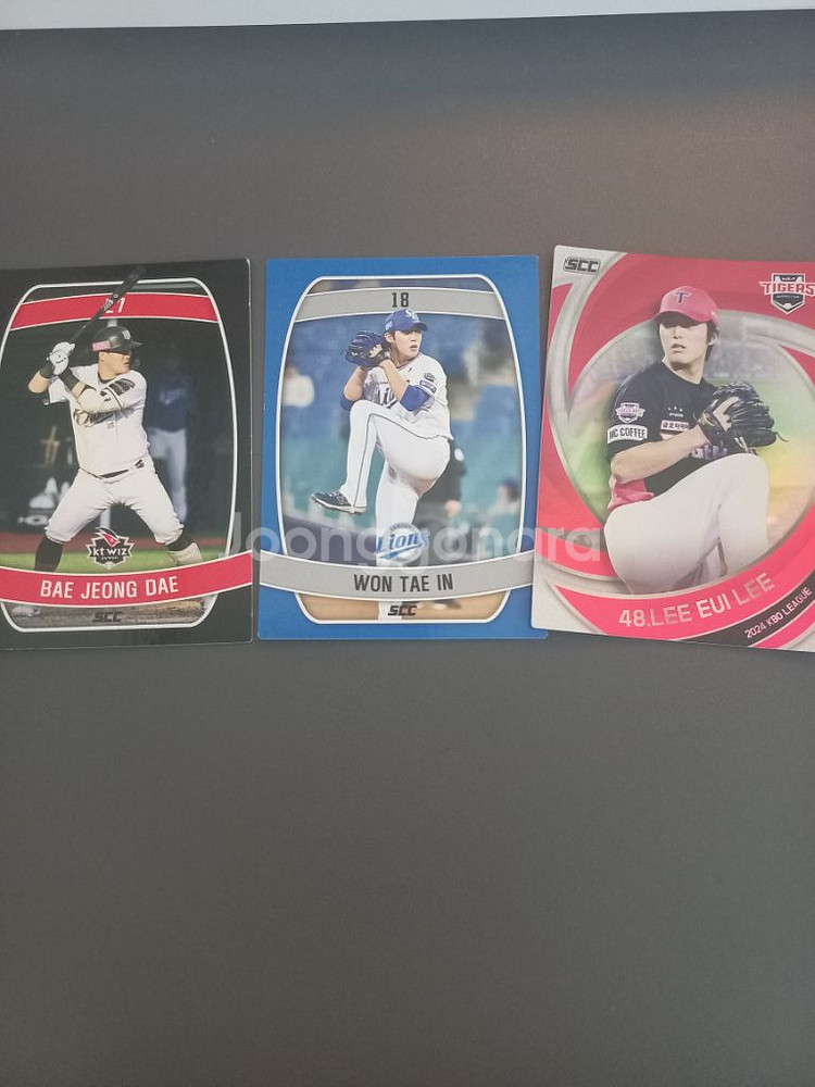 Kbo 포토카드 포카 kia 이의리 Kt 배정대 크보--0