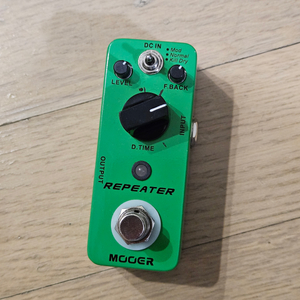 MOOER 딜레이 이펙터