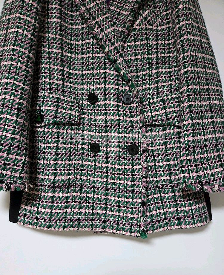 럭키슈에뜨 18 트위드 자켓 (36) 무료 배송--2