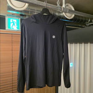 지포어 후드 블랙 긴팔(국내정품, 2회 착용)