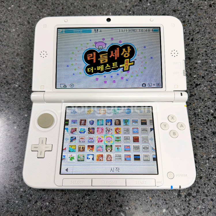 닌텐도 3DS XL 동숲에디션 볶다수--5