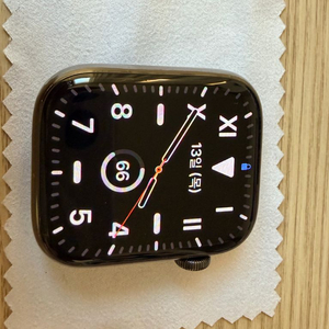 애플워치7 스테인리스 45mm 그래파이트