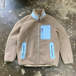 L) JW 앤더슨 X유니클로 양털 플리스 자켓 뽀글이 후리스