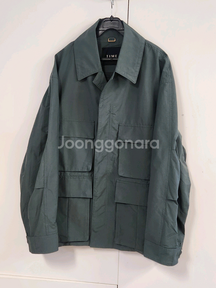 TIME 타임 포켓 자켓 최상급 105 21SS--2