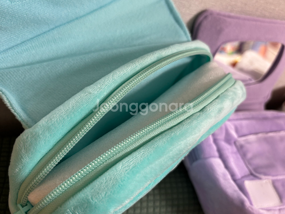 산리오 한교동 도트백+미러파우치 세트--2