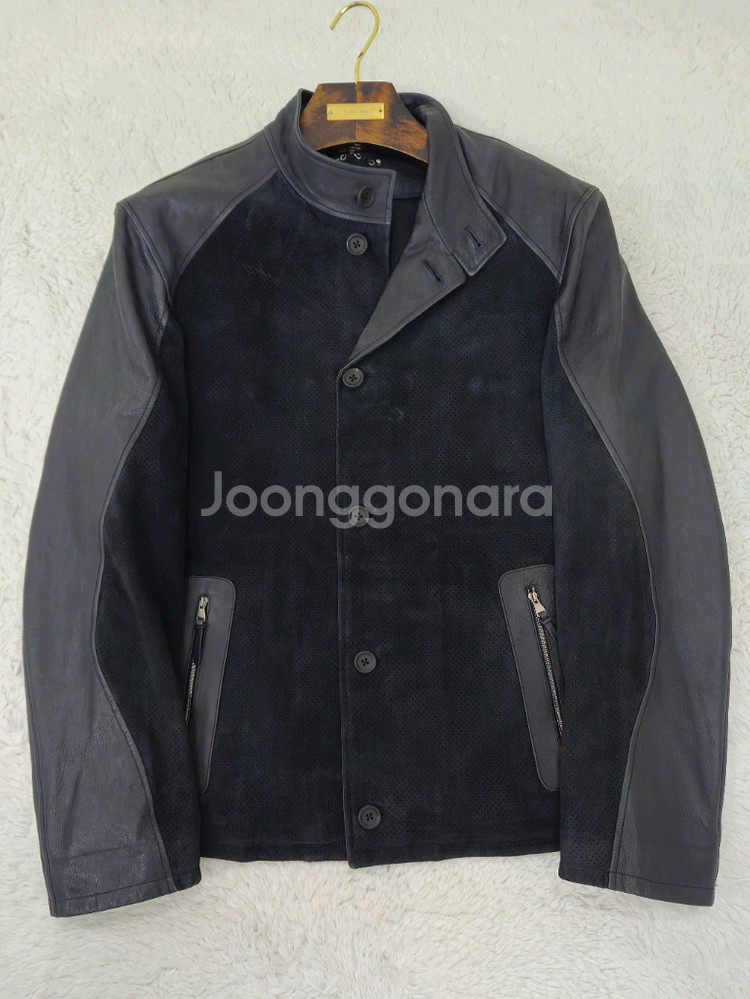 루이비통의 하이브리드 레더 재킷--3