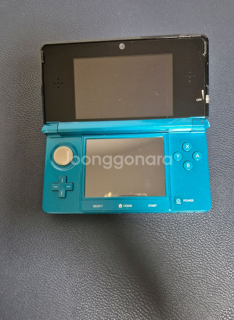 닌텐도 3DS 아쿠아블루--1