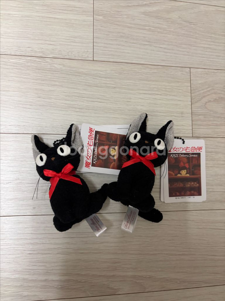 새상품 지브리 마녀배달부키키 지지고양이 인형키링--0