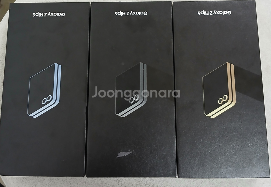 갤럭시Z플립6 256_GB 자급제 단순개봉 팝니다!!알뜰폰중고폰공기계게임폰세컨폰효도폰--1
