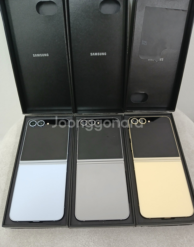 갤럭시Z플립6 256_GB 자급제 단순개봉 팝니다!!알뜰폰중고폰공기계게임폰세컨폰효도폰--2