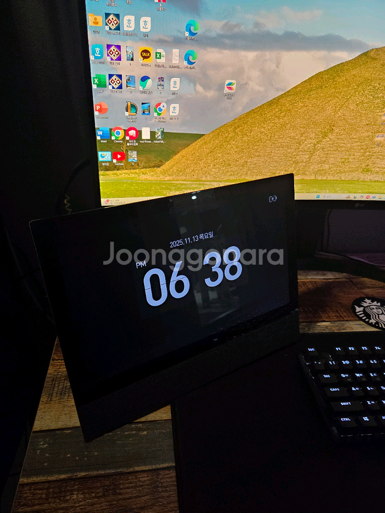 기가지니테이블tv2 + 어댑터 태블릿 하만카돈블루투스--5