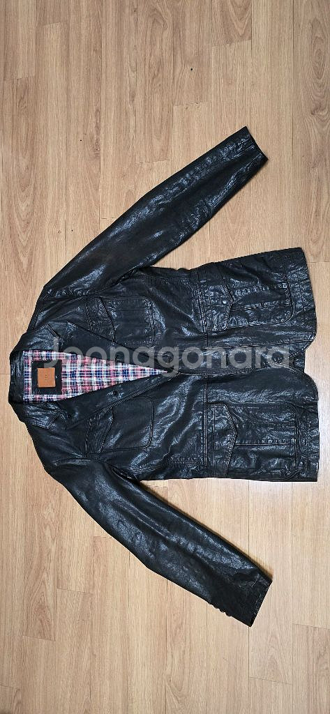 남성 천연양가죽 자켓--0