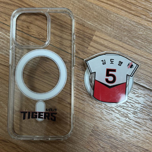 아이폰15프로 기아타이거즈 폰케이스 그립톡