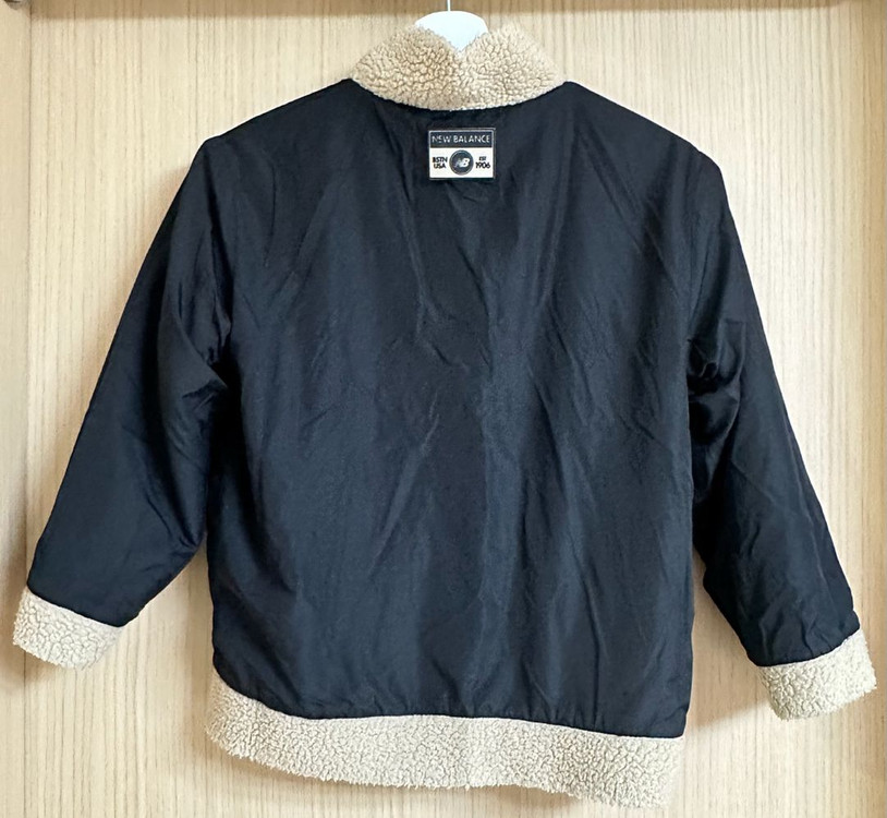 가격더내림 뉴발란스키즈 양면점퍼 덤블리버서블 키즈패딩 사이즈140 이미지