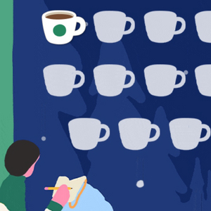 스타벅스 프리퀀시 일반 스티커 두개 일괄 3500