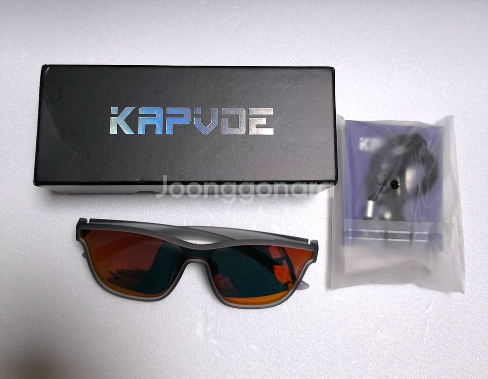 (새상품)공용 선글라스 런닝 자전거 고글 카프보에--2