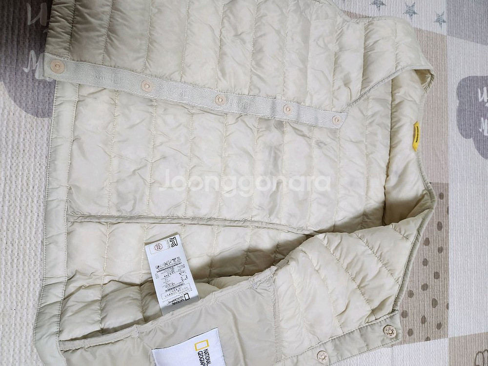 키즈120)내셔널경량조끼 뉴발 바지--8