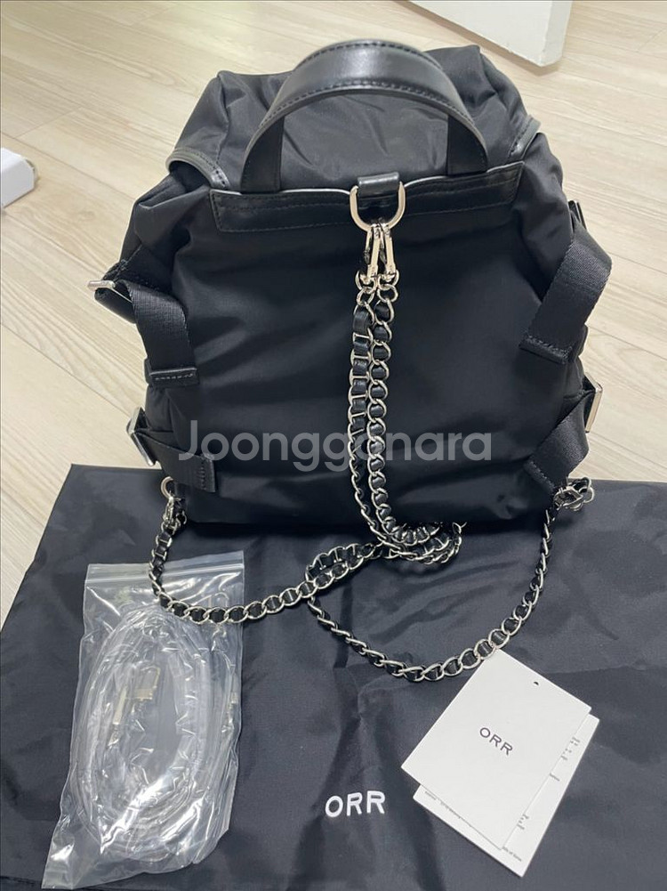 orr 워킹백 블랙 스몰--2