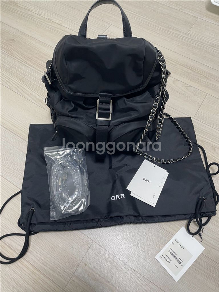 orr 워킹백 블랙 스몰--1
