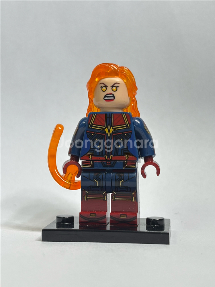 레고 마블 어벤져스 슈퍼히어로즈 캡틴 마블 피규어 (호환)--0