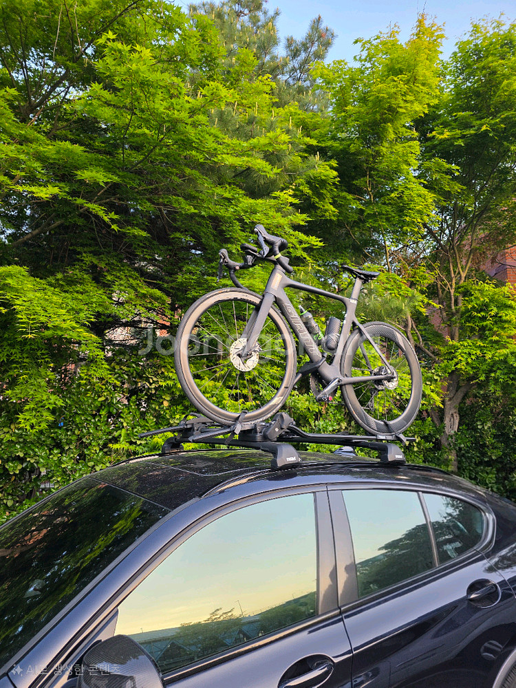 툴레 가로바(x4 x5)+자전거캐리어 598 (2개)--4