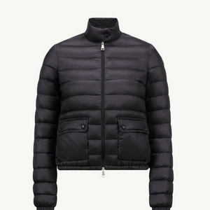 몽클레어 여성 블랙유광 패딩 점퍼 66사이즈