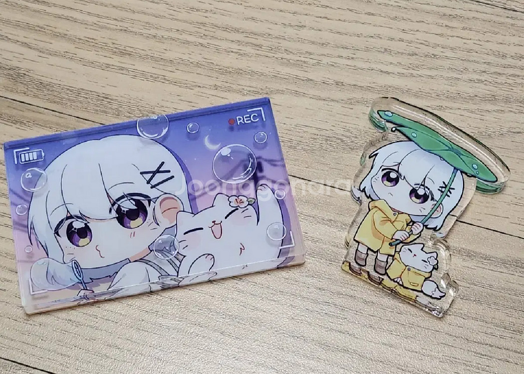 설백 아크릴 스탠드, 코롯토, 키링, 아크릴블록 일괄 판매합니다!--1