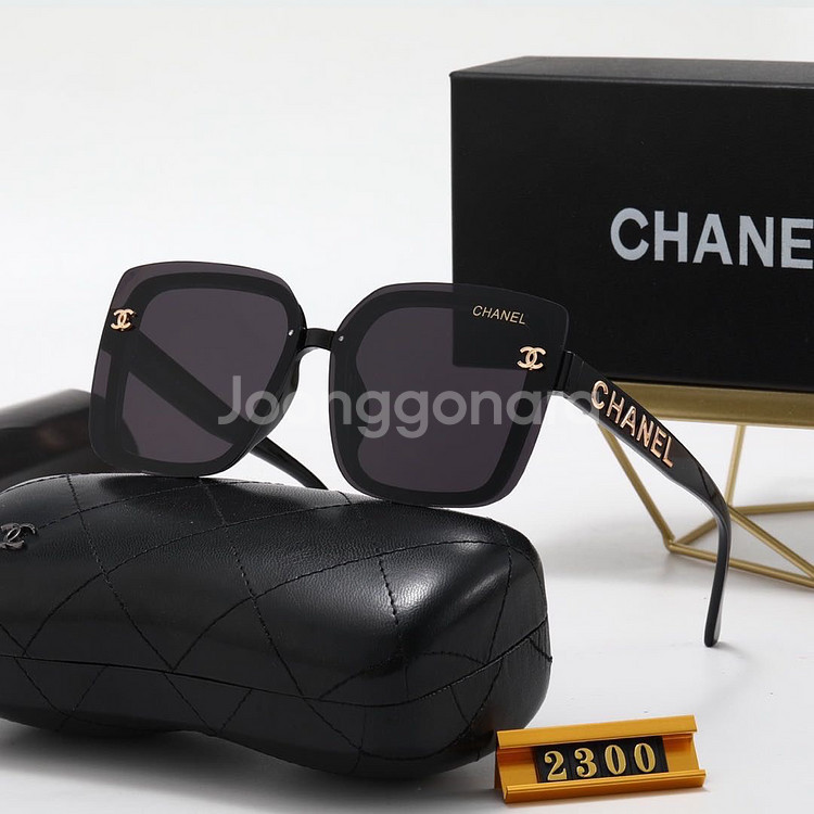 샤넬 선글라스 케이스 포함--2