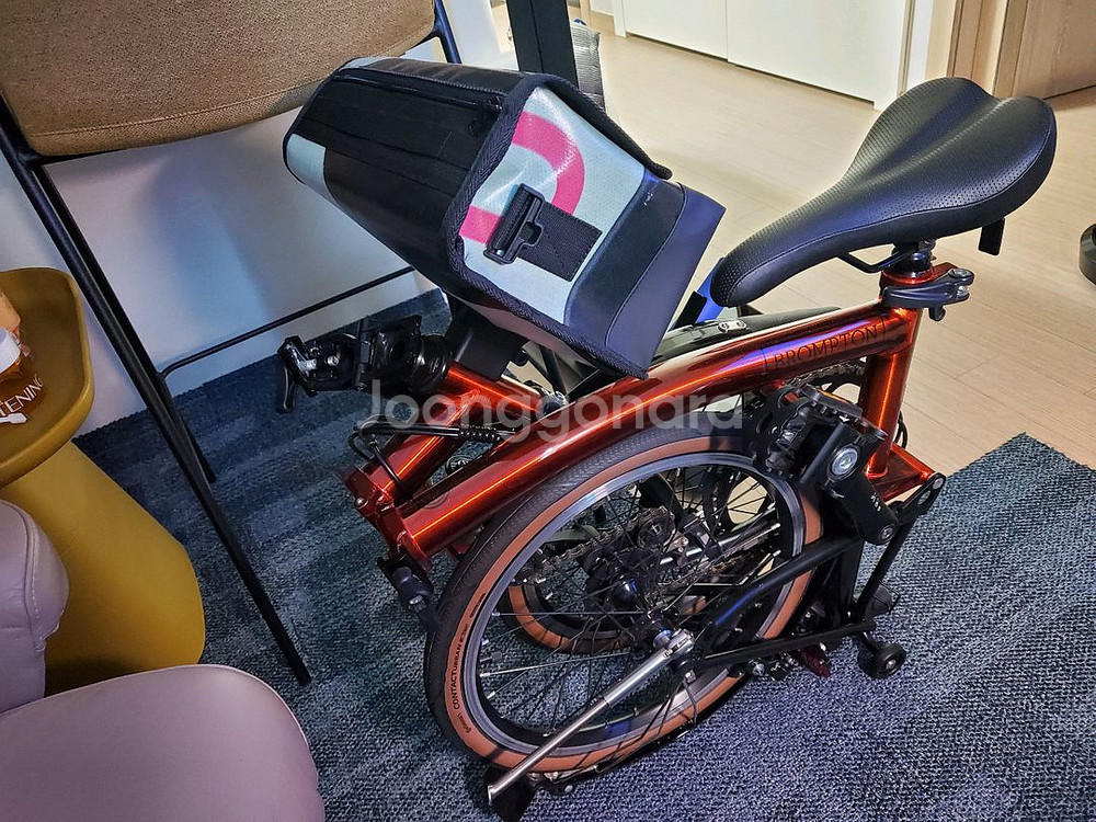 브롬톤 S2L 로우바 플레임라커--1