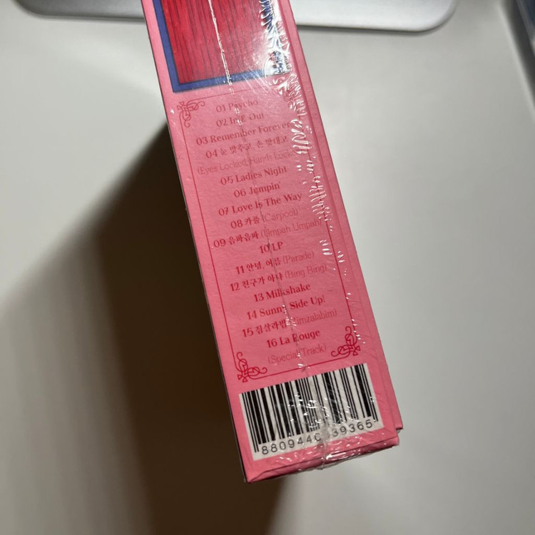 레드벨벳 Finale 사이코 피날레 미개봉 앨범 이미지