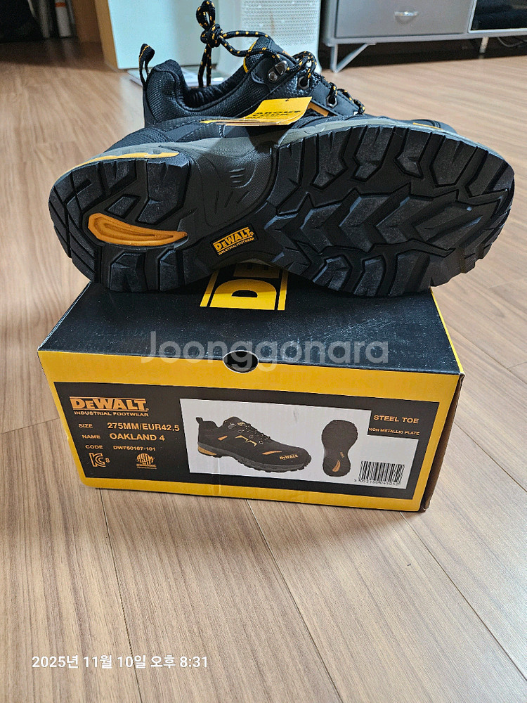 디월트 안전화 275mm--2
