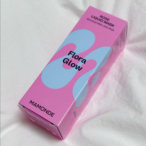 [최저가!] 마몽드 플로라 글로우 로즈 리퀴드 마스크 새상품! 연작 화잘먹토너 기초 화장품 올영 올리브영 아모레몰