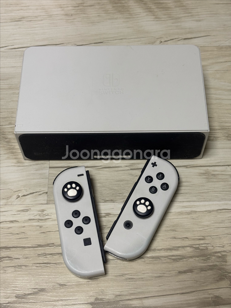 닌텐도스위치OLED 화이트 짱짱급 처분!!!--3