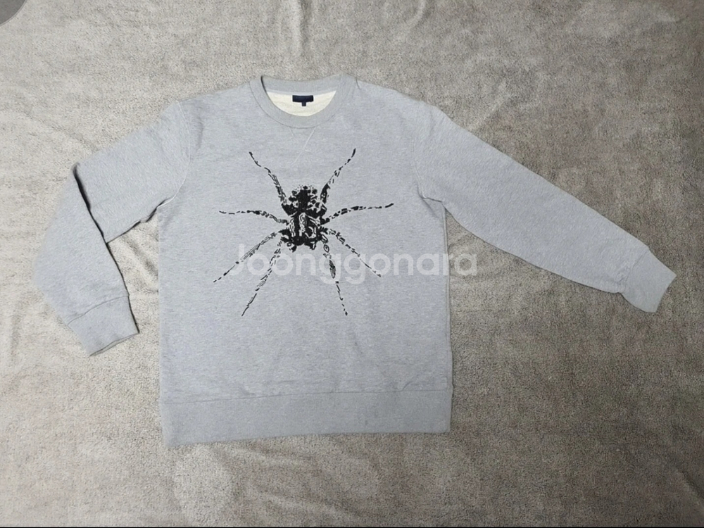 (가격인하) 정품 LANVIN 랑방 남성 스파이더 맨투맨 라지 [ Made in ITALY ]--5