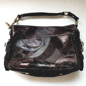 코치 가방 숄더백(브라운패턴)(중간이상 넉넉)