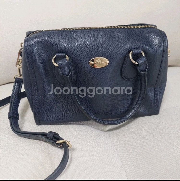 정품 코치 미니 보스턴백--1