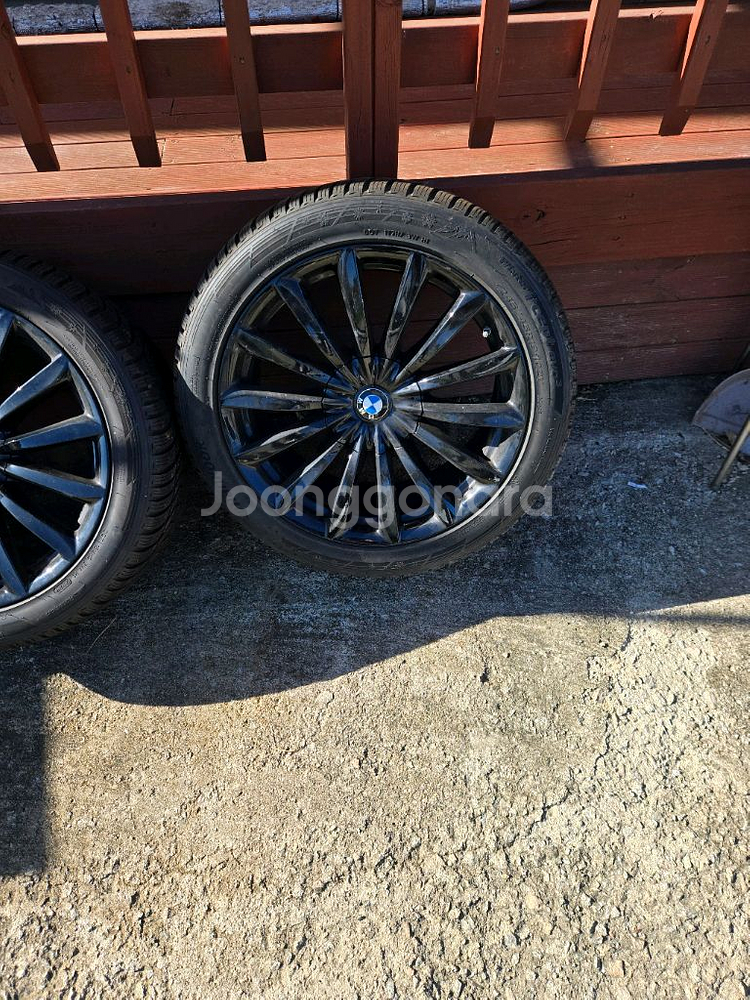 BMW 6GT 19인치 순정 휠+윈터타이어 세트--2