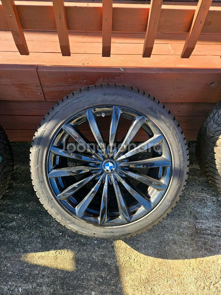 BMW 6GT 19인치 순정 휠+윈터타이어 세트--3